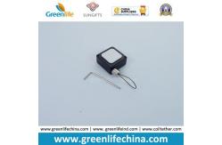 China New Design Small Square Steel Cabled Display Retractor Loop End supplier