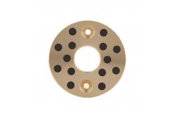 China Selflube Bronze Washer Oilless With Graphite Insert Metal Bush supplier