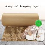 80g Kraft Paper Eco Friendly Honeycomb Paper Wrap Screen Printing for sale