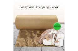 China 80g Kraft Paper Eco Friendly Honeycomb Paper Wrap Screen Printing supplier