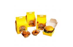 China Customized Printing Fast Food Boxes: Burger, Fry & Chicken Nugget Packaging supplier