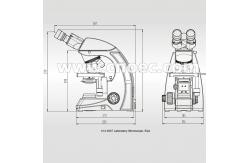 China Infinity Plan Phase Contrast Microscope with Kohler 3W LED Illumination A19.0907 supplier