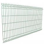 3D Curved Wire Mesh Fence Easily Assembled Garden Fence Panel With PVC Coating for sale