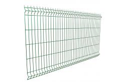 China 3D Curved Wire Mesh Fence Easily Assembled Garden Fence Panel With PVC Coating supplier