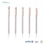5PCS Plastic Eye Makeup Brushes Synthetic Hair Vegan Cosmetic Brush for sale