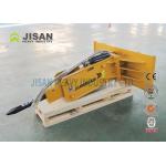 China Yellow Compact Excavator Hammer Attachment 6 Height 2000Lbs Carrier Weight for sale