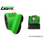 High Brightness 25000lux Led Miners Lamp Waterproof Green ABS/PC Material Impact Resistant