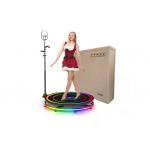 Rotating Stand 360 Photo Booth Parties 360 Spin Photo Booth With Flight Case for sale