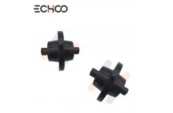 China Support Roller Fits Yanmar B17-2EX Mini Excavator Chassis Components supplier