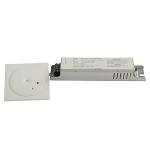 3 Hours Commercial Building LED Emergency Downlight With Electro Galvanized Steel Casing