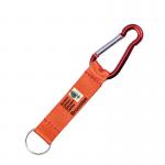 Silk Screen Printed Brooklyn-Inspired Key Holder Vibrant Fabric Loop with Metal Lobster Claw Clip Merch Adventure Essentials for sale