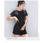 Flatlock stitching Women'S Athletic Clothing Mesh Splice Short Sleeve Sports Shirts for sale
