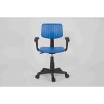 Ergonomic Student Computer Chair With Plastic Seat , Low Back Computer Desk Chair