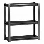 Organization Multipurpose 3 Tiers Metal Storage Shelf Light Duty