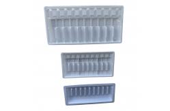 China 1ml 2ml 5ml 10ml PET Ampoule Tray Water Injection Ampoule Packaging Tray Customization supplier