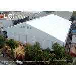 Heavy Duty Aluminum Frame Warehouse Tent Storage Construction 100KM/H Wind Loading for sale