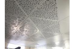 China Perforated Aluminum Metal Ceiling ISO9001 For Airport Project supplier