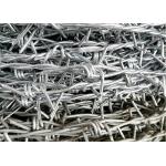 Rust Resistance Single Strand Hot Dipped Galvanized Barbed Wire Price Per Roll for sale