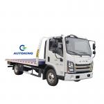 EURO 5 Diesel JAC Wrecker Towing Truck With Wrecker Bed On Tow Truck Platform for sale