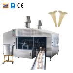 0.75kw PLC Wafer Cone Production Line For Wafer Biscuit Production Snack Machine for sale