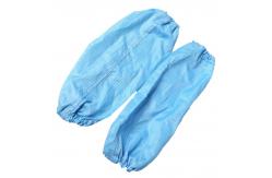 China 0.5cm Stripe Blue Esd Antistatic Sleeve For Cleanroom Lint Free supplier