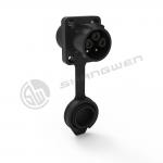 Outdoor 7 Pin IP67 Power Connector Dustproof Waterproof Powercon