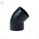 Siphonic HDPE 90 Degree Elbow PN6 50mm 110mm 315mm High Impact Resistant for sale