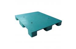 China Multi Size Lightweight Plastic Pallet Black Euro HDPE Pallets supplier