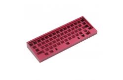 China Aluminum Keyboard CNC Machining Parts Ra3.2 Sandblasting Computer Case supplier