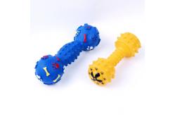 China Unbreakable Dog Toys For Aggressive Chewers , 65 Gram Rubber Dog Bone supplier