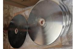 China CR Plating Steel Exercise Bike Wheel 460mm Dimension By Polishing Treatment supplier