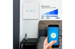 China Smart Wireless Remote Light Switch Dimming Wireless Wifi Switch Need Neutral Wire supplier