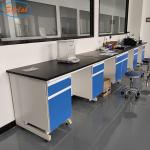 Hospital Waterproof Chemistry Lab Workbench Anti Corrosion Durable for sale