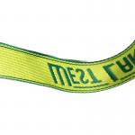 Green Polyester Webbing Tape PP Ribbon On Nylon Webbing For Bags