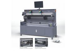 China CE Flexo Plate Making Machine 800mm Max Plate Roller Perimeter Plate Pasting Mounter supplier