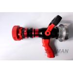 Automatic 4 Position High Pressure Fire Hose Nozzles Fire Pistol Adjustable Flow Rate for sale