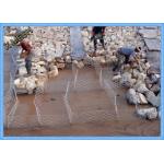 Hexagonal Wire Mesh Wall Basket , 2x1x1meters Wire Cages For Rock Retaining Walls for sale