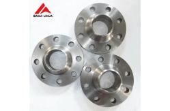 China CNC Machined Titanium Weld Neck Flange Class 300 Gr2 Gr5 Gr7 Gr12 supplier