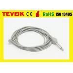 400 Series Adult Medical Skin Temperature Probe Reusable For Patient Monitor , 10 Ft for sale
