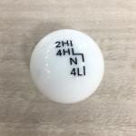 Car Accessory Crystal LED Shift Knob , Transparent Shift Knob Logo Customized