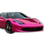 Bubble Free Moisture Proof Pink Chrome Car Vinyl Wrap Mirror Effect for sale