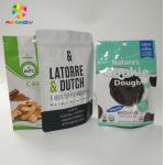 Resealable Plastic Glossy Finished Stand Up Pouch Snack Bag Food Packaging Durable for sale