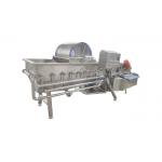 AC380V 50HZ 1000KG/H Vortex Type Vegetable Washing Machine for sale