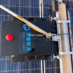 Physical Cleaning Principle Automatic Solar Panel Cleaning Robot for Customer Needs for sale