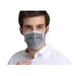 Odorless Activated Carbon Dust Mask Grey Color No Stimulus To Human Skin for sale