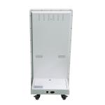 Movable LCD Advertising Digital Signage 32inch Totem With Universal Wheels