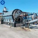 20ton Full-Scale Pyrolysis Plant For Waste Plastic Recycling To Energy Oil for sale