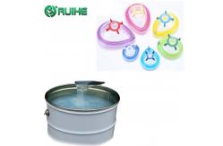 China Transparent LSR Liquid Silicone Rubber Anesthesia Face Mask 70 Shore A supplier