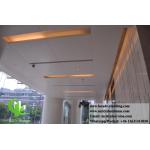 Solid aluminum ceiling panels exterior waterproof fireproof with hollow patterns for sale