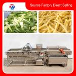 Canteen 1000KG/H Fruit And Vegetable Cutter Shredding Slicing And Dicing for sale